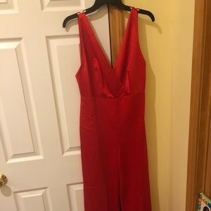 Brand new Red Honey Punch Jumpsuit